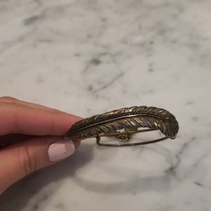 LAST CHANCE! Alex & Ani Quill Feather Bangle